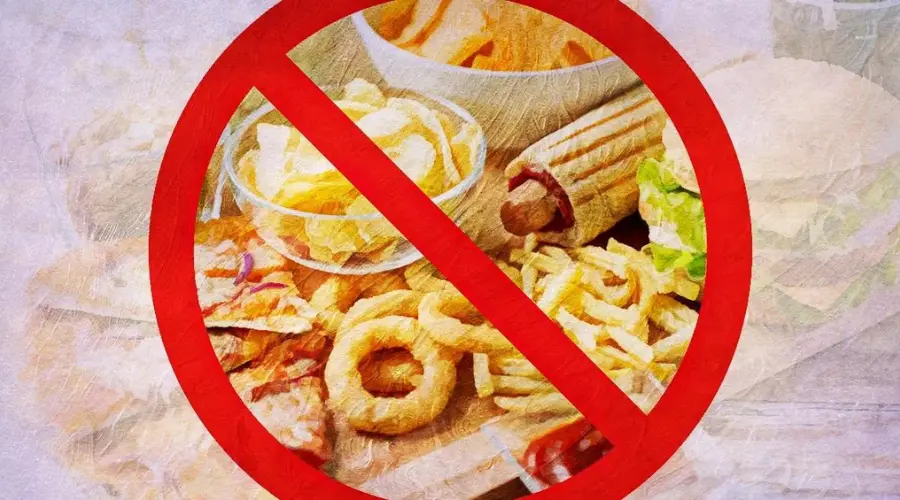 Avoid fast food and oily food 
