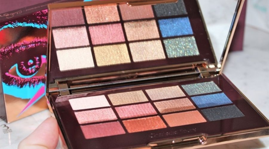 This Charlotte Tilbury palette can be used "wet or dry," similar to the Urban Decay palette. 