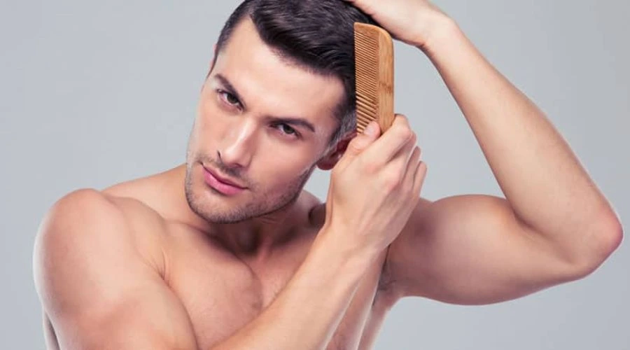 men's hair grows in places other than the head, like the back of the neck, the sideburns, and even the ears, it's important to keep up with grooming