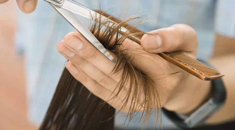 Hair Trims Will Help To Shape Curl Hairs.