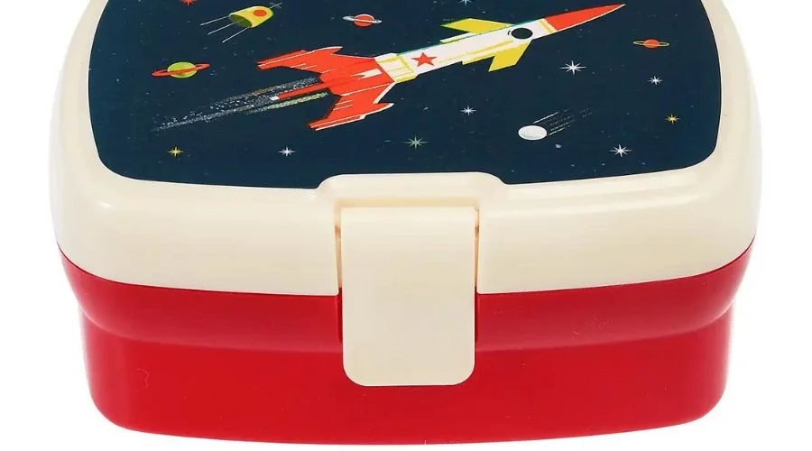 Space Age Rocket Lunch Box