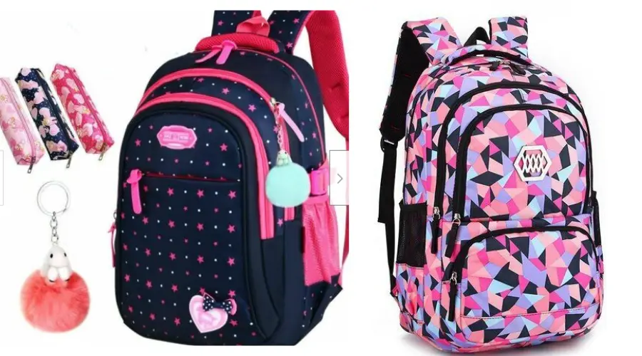 Primary School backpacks with pencil case