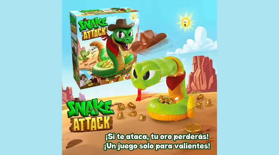 Snake Attack Kids Board Game