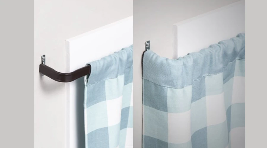 Wrapped Curtain rods