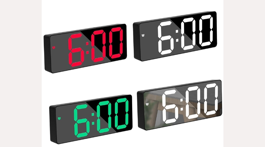 Digital LED Desk Alarm Clock