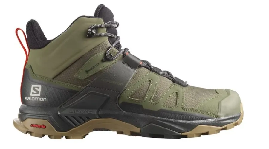 Salomon X Ultra 4 Mid GORE-TEX Leather Hiking Boots 