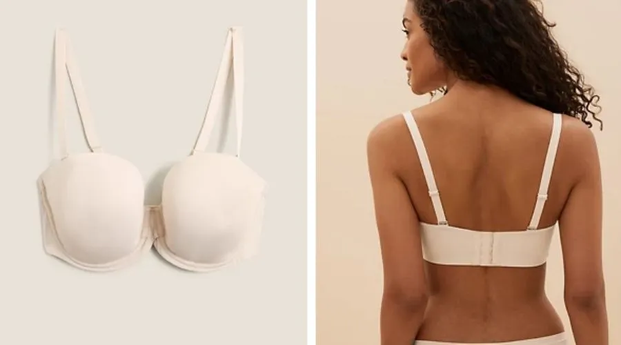 Wired padded multiway bra