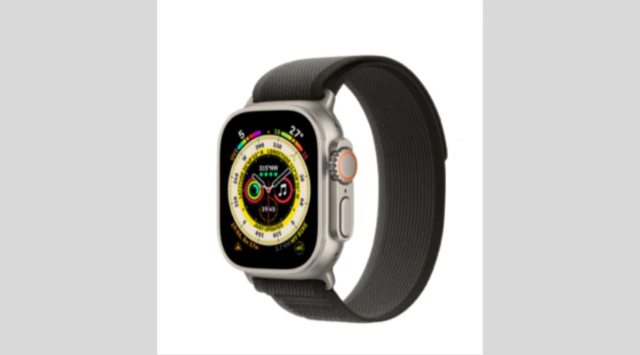 Apple Watch Ultra 49 mm Titanium Case Black/Grey