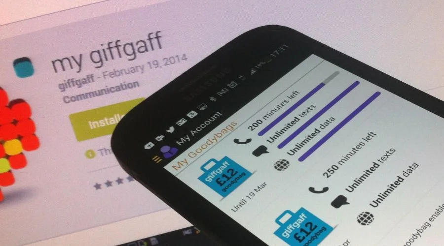 giffgaff = Pay monthly phone SIMs 