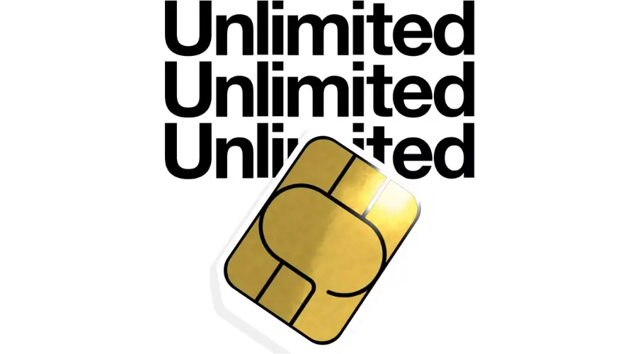 One month SIM - Unlimited data