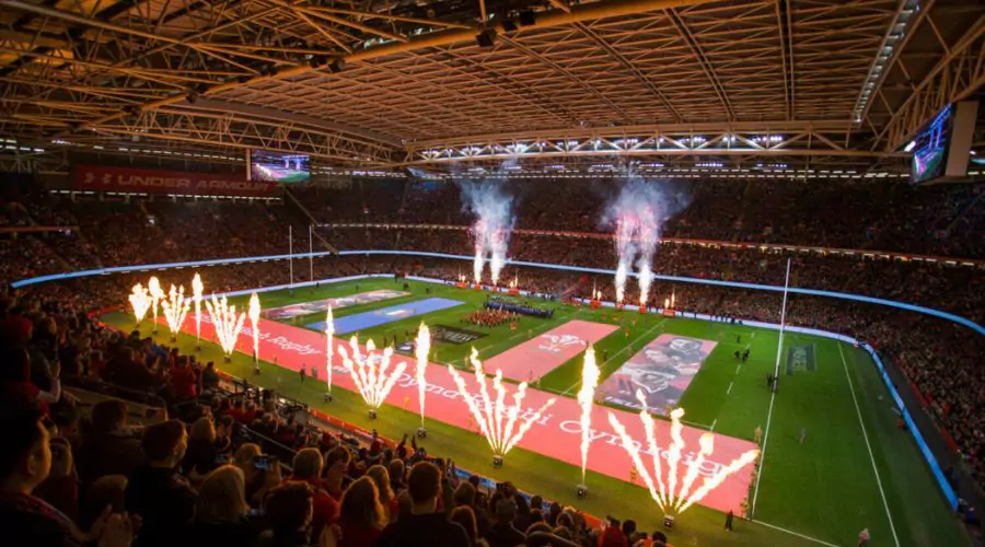 Experience A Game Of Rugby At The Principality Stadium