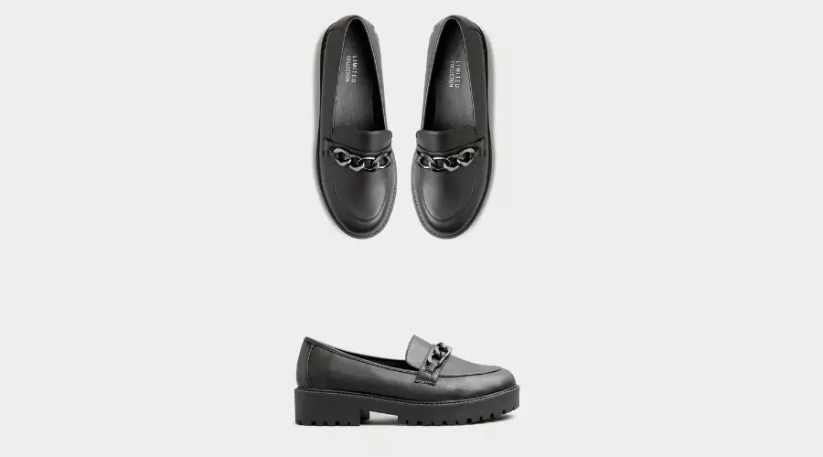 Limited Collection Black Chunky Loafers 