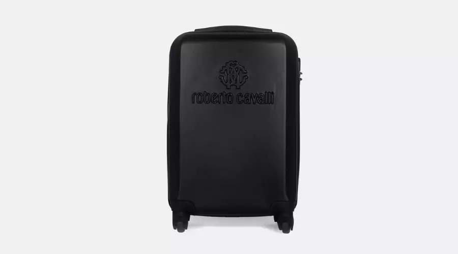 ROBERTO CAVALLI Suitcase - Black - 48 cm