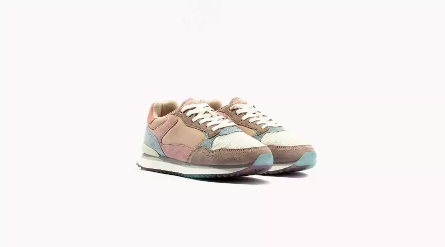 City Leather Trainers For Women