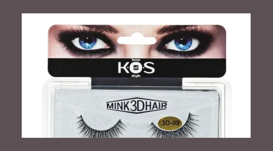 K.O.S False eyelashes 1 pair number 7