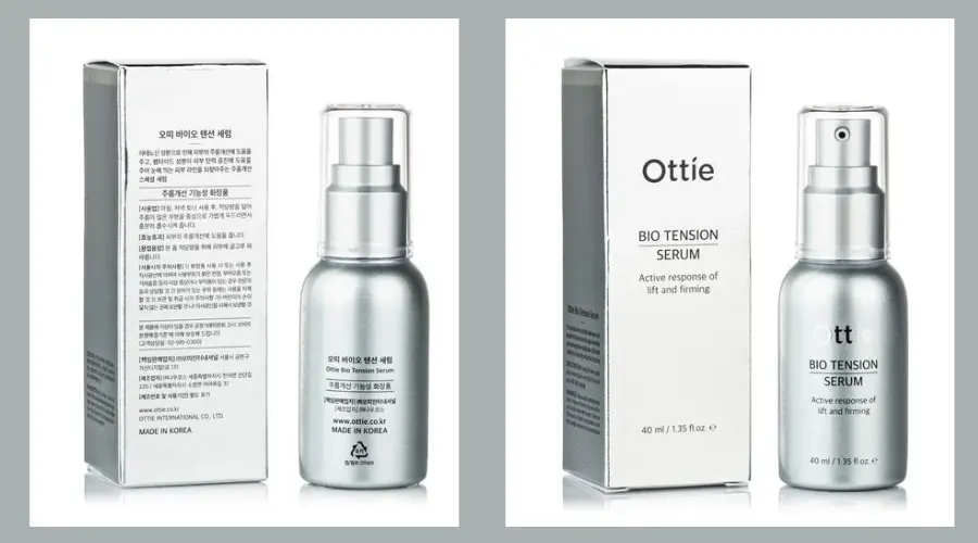 Ottie Bio Tension Serum for the face against wrinkles, 40 ml
