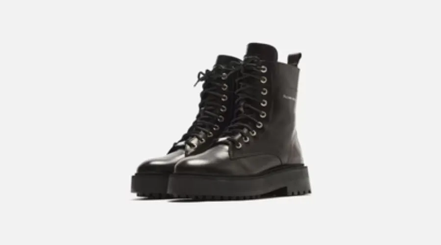 Filling Pieces Jenn Boot - Lace-Up Boots - Black