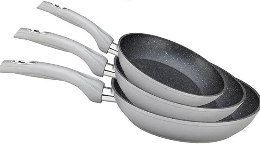 Set - Pan - Silver Colored 