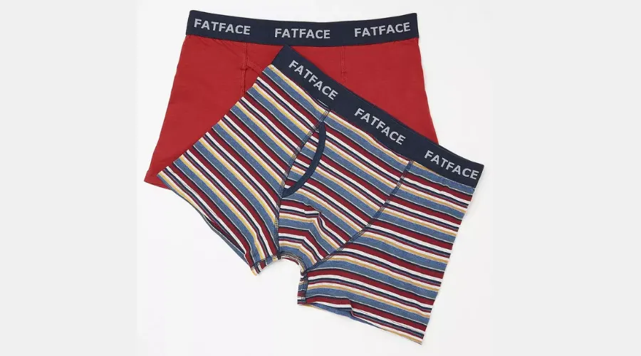 Two Pack Portland Stripe Boxers