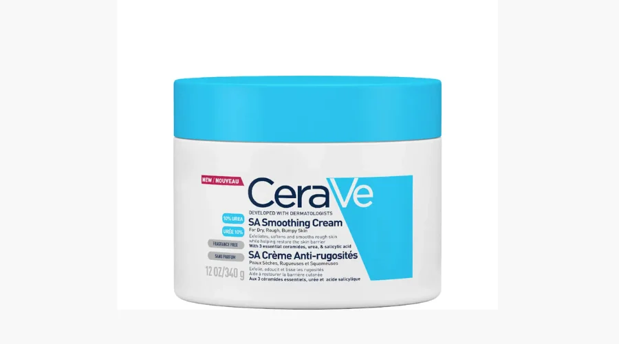 CeraVe SA Smoothing Cream with Salicylic Acid for Dry