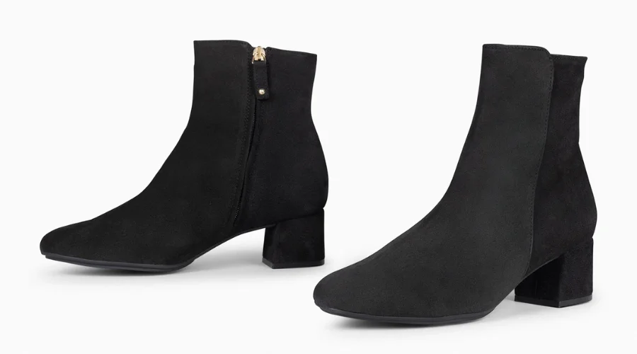 MAIA - Ankle boots with platform sole - black