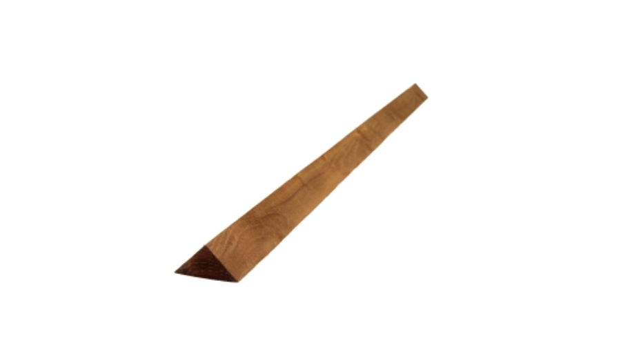 Brown Treated Arris Fence Rail 