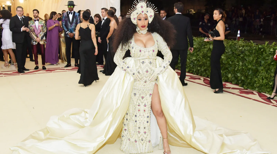 Cardi B at the 2018 Heavenly Bodies | Oglooks