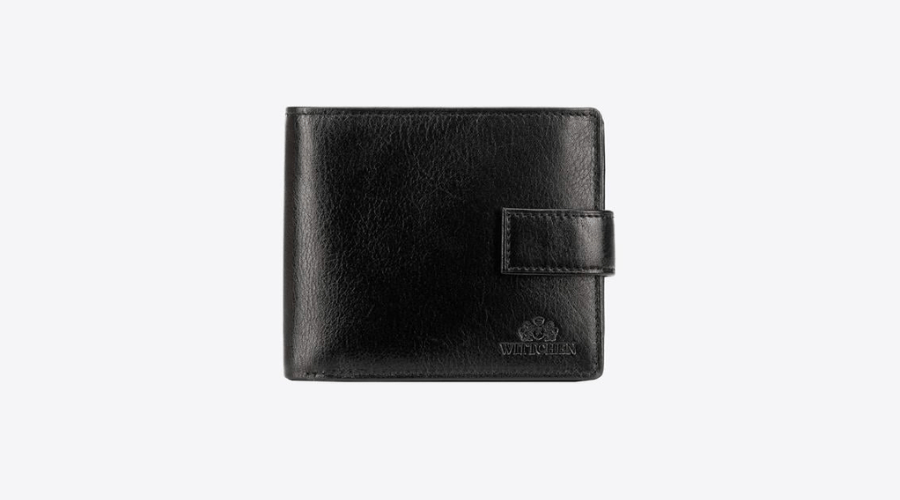 Men’s Large Black Leather Wallet