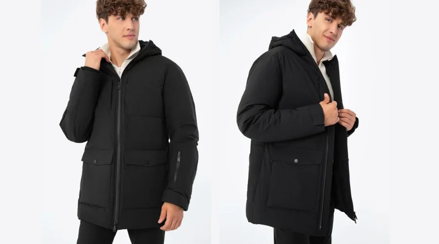 Men's Winter Jacket with Pockets
