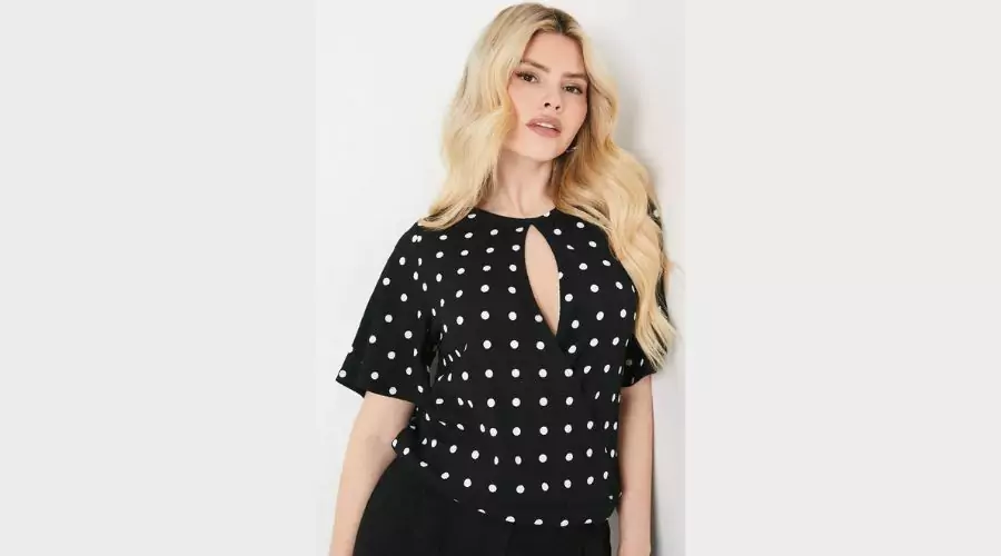 Angel Sleeve Banded Hem Top