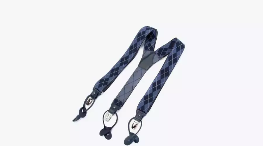 Men’s Suspenders with a Pattern