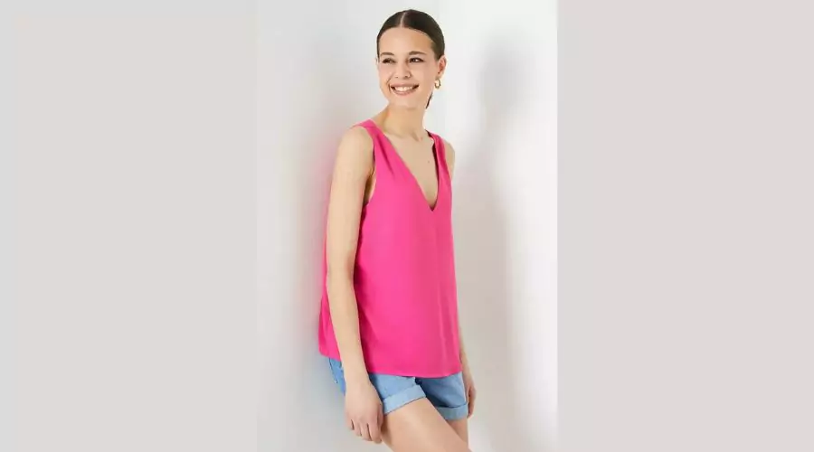 V Neck Cami Top
