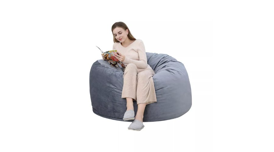 4 Foot Bean Bag Chair Memory Foam | Oglooks