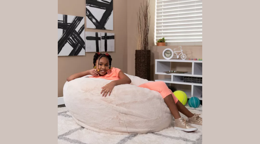 Emma and Oliver Oversized Bean Bag Chair | Oglooks