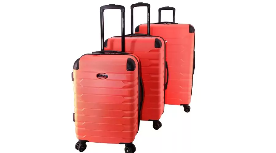 3-Piece Hardside Luggage Set by American Flyer Mina 