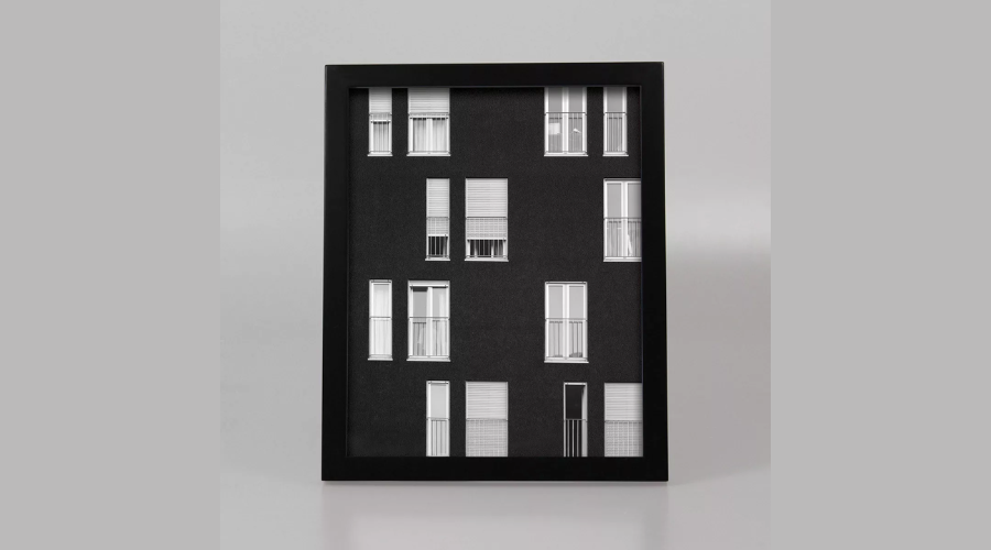 Black Thin Frame from Threshold | Oglooks