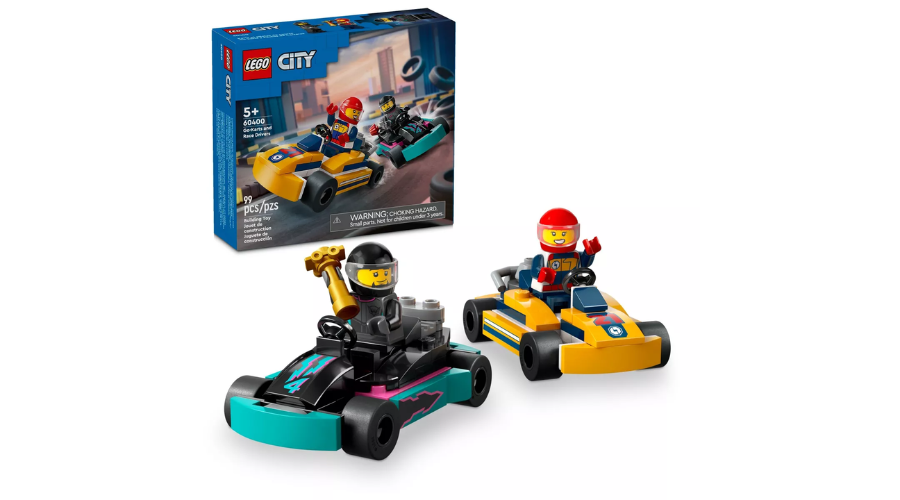 City Go-Karts and Race Drivers Toy Set by LEGO