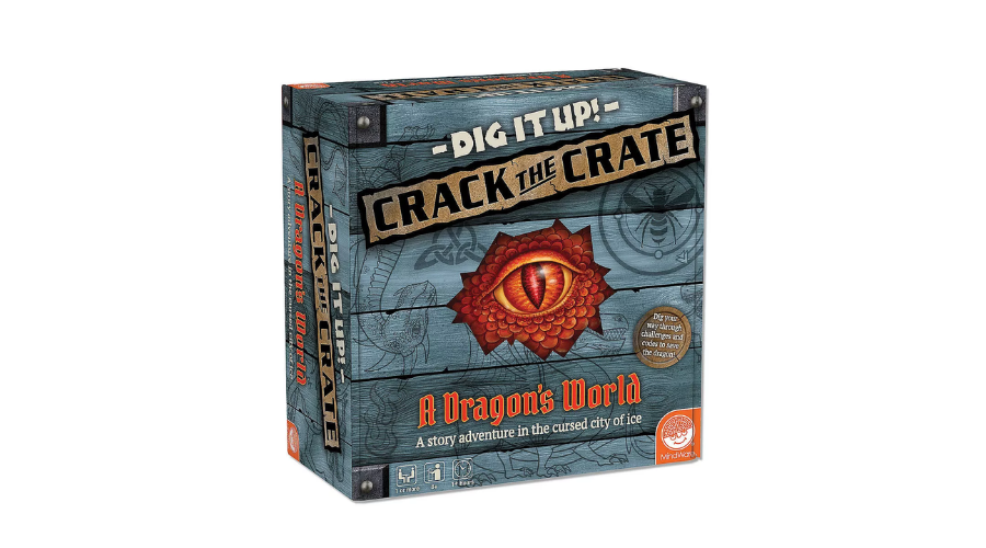 Dig It Up! Crack The Crate Board Escape Room Game – for Kids 8 & Up- MindWare
