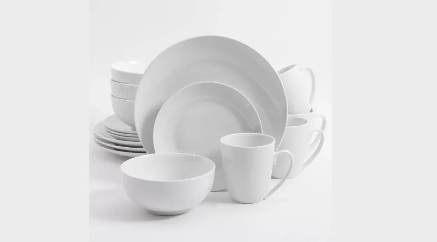Gibson Home 16pc Ogalla Fine Ceramic Dinnerware Set