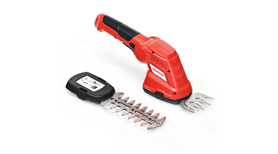 IRONMAX 3.6V 2-in-1 Cordless Grass Shear Cutter Shrub Trimmer with rechargeable battery | Oglooks