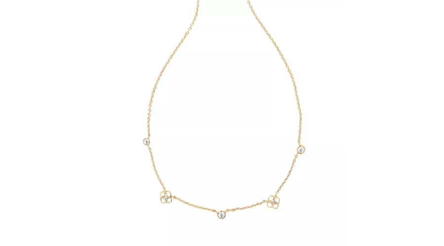 Kendra Scott Iris Strand Necklace in Gold