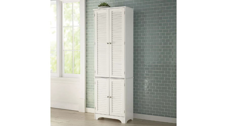 Louvre Linen Cabinet Bathroom Storage