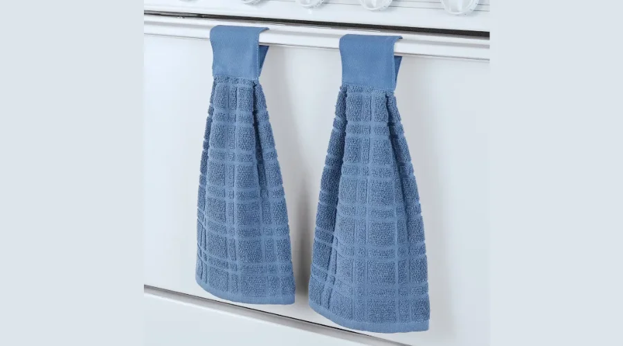 Set of 2 Hanging Kitchen Towels from Collection Etc 