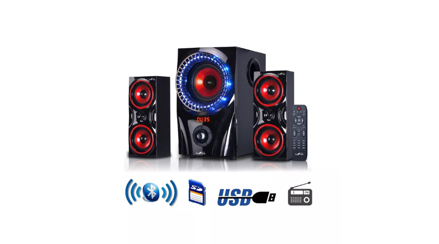 Surround Sound Speaker System in Red colour by beFree 