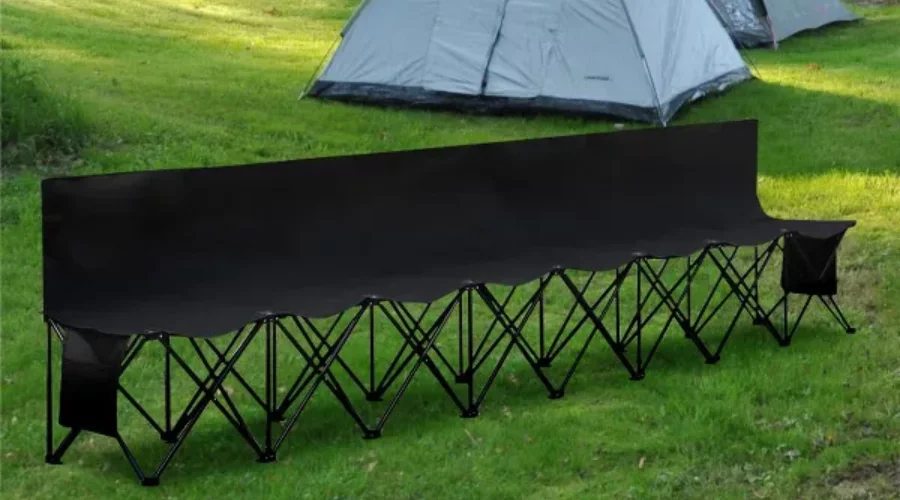 Yaheetech 8 Seats Portable Folding Bench 