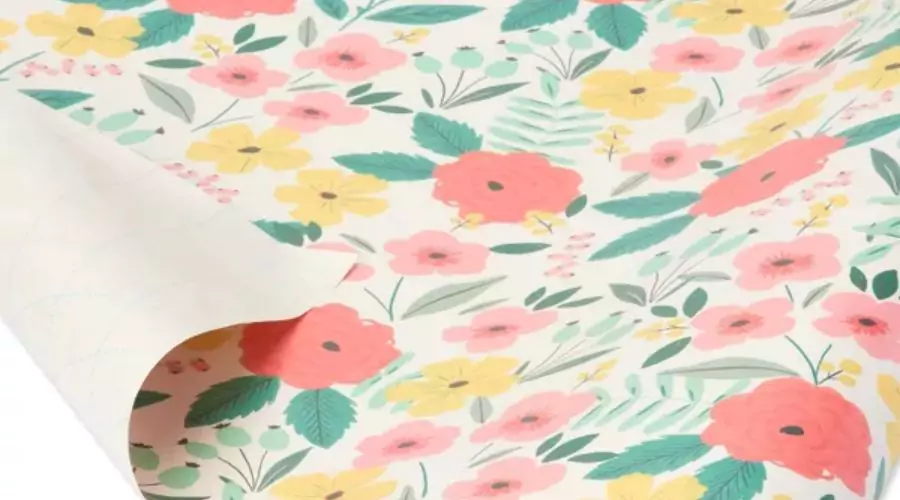 Floral Birthday Wrapping Paper - Spritz™