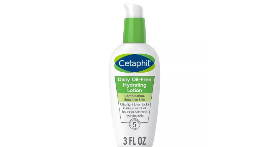 Oil-free Cetaphil Hydrating Face Cream with Hyaluronic Acid