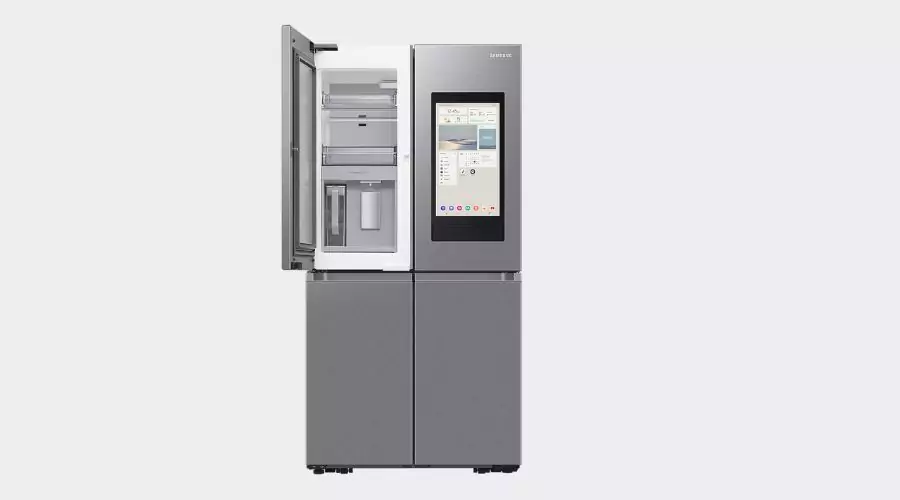 Samsung Family Hub™ AI Vision Inside RF65DG9H0ESR French Style Smart Fridge Freezer - Real Stainless