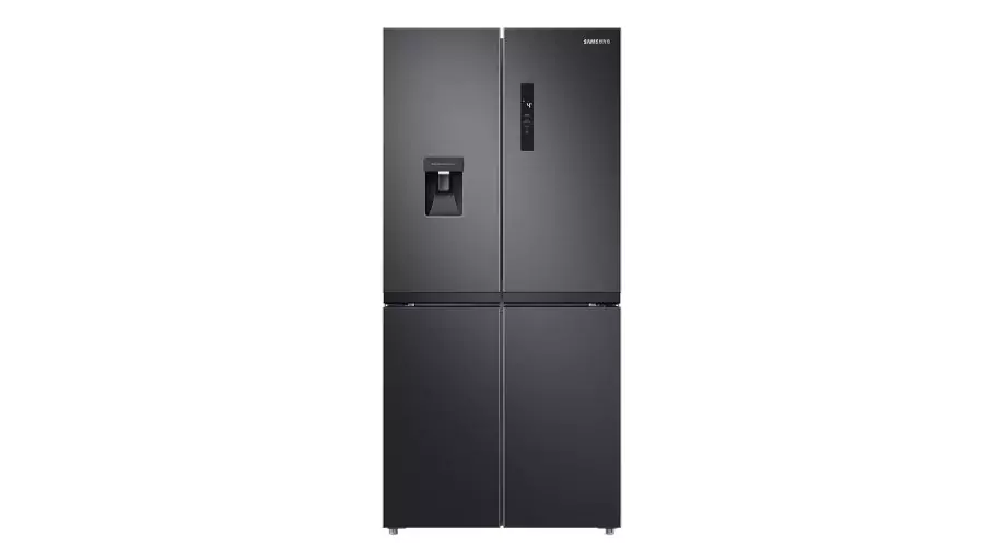 Samsung RF48A401EB4/EU French Style Fridge Freezer with Twin Cooling Plus - Gentle Black Matt