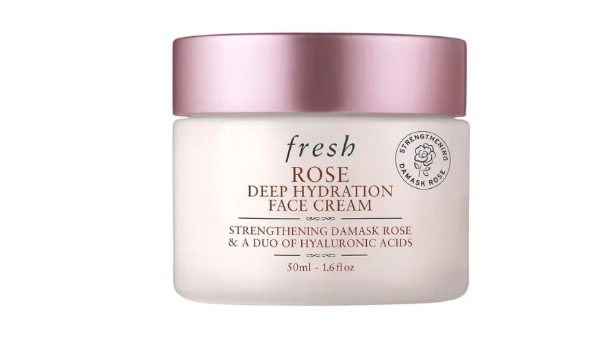 Fresh Rose Deep Hydration Face Cream (Various Sizes)